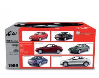 Alfa Romeo GTV 2.0 T.Spark 16V 1995 ROSSO ALFA Laudoracing 1:18 Resinemodell (Türen, Motorhaube... nicht zu öffnen!)